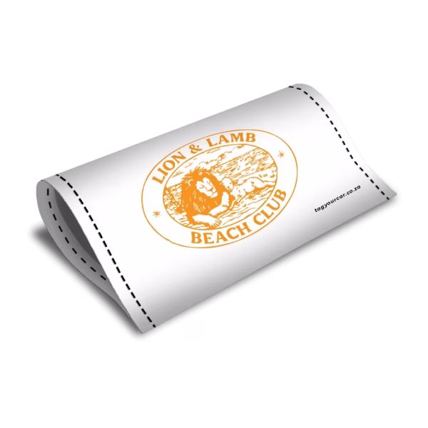 car tag - Tag Your Car - Lion and Lamb