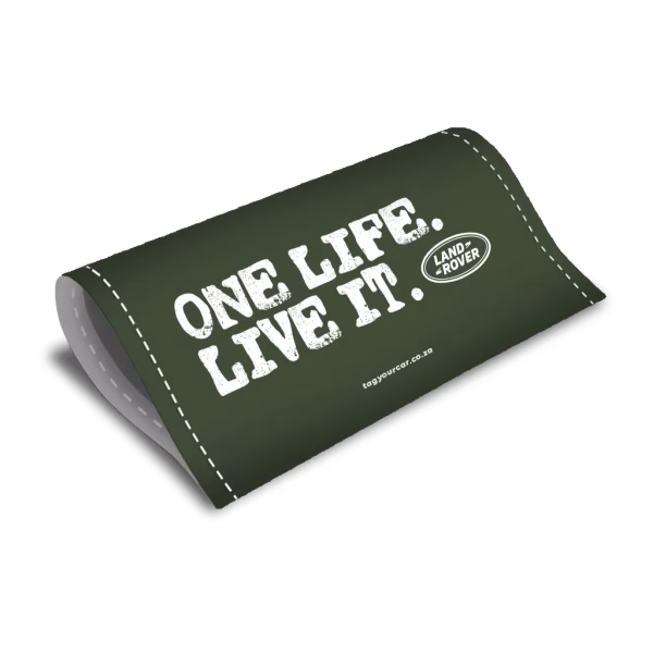 car tag - Tag Your Car - One Life Live it